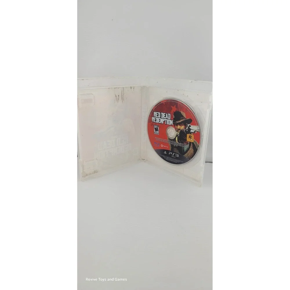 Red Dead Redemption (Sony PlayStation 3,PS3, 2010) Game and Case‎ Tested Working